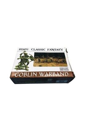 Wargames Atlantic Classic Fantasy Goblin Warband 30 Plastic Figure Set 28mm